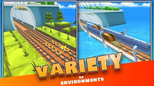 Subway Super Rush Runners 2021: Endless Surfing 3D screenshot 3