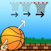 Doigt Basket lancers francs icon