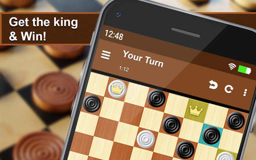 Checkers Game - Draughts Game screenshot 1