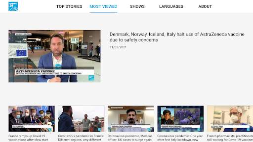 FRANCE 24 - Android TV screenshot 2