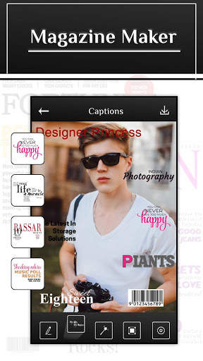 Magazine Cover Photo Editor :Magazine Photo Frames screenshot 3
