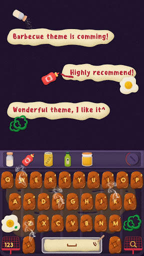 Barbecue Keyboard screenshot 3