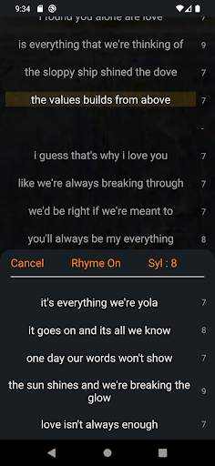 My Lyrics Maker screenshot 7
