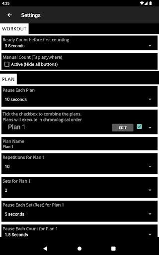 Counting Workout screenshot 10
