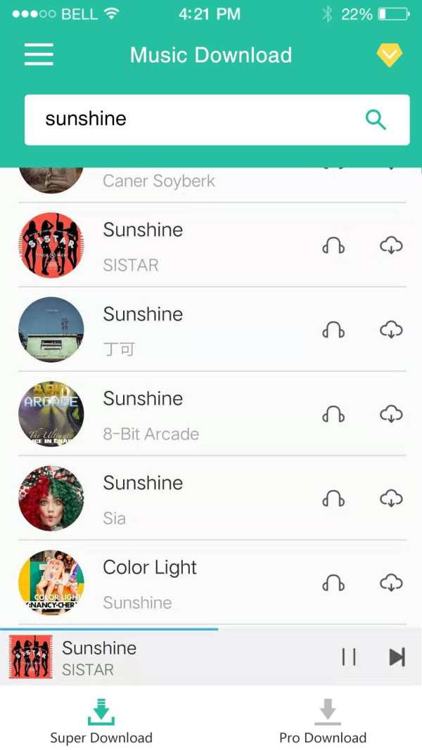 Download Mp3 Music screenshot 1