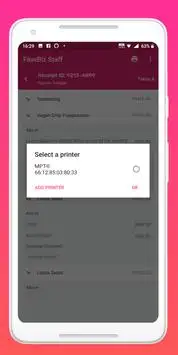 FaveBiz Staff screenshot 3