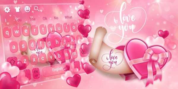 Love SMS Keyboard screenshot 5