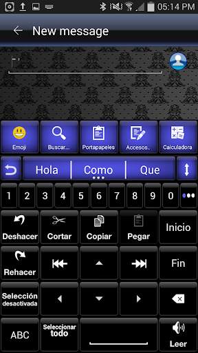 THEME AI TYPE BLACK STORM screenshot 2