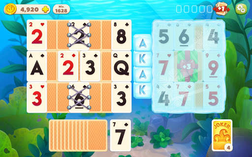 Undersea Solitaire Tripeaks screenshot 16