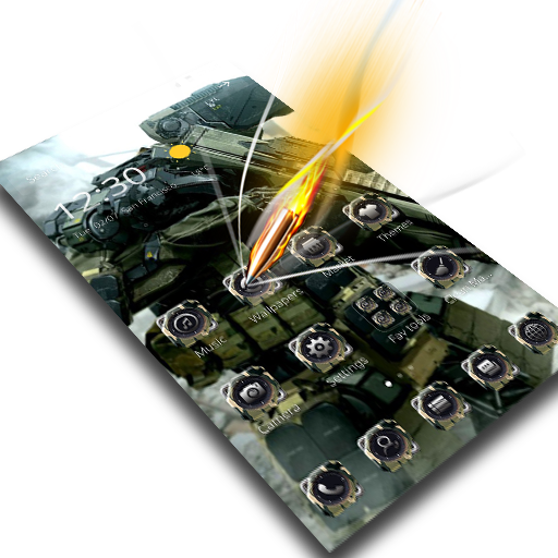 Military force theme mercenary theme launcher icon