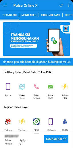 Pulsa Online X screenshot 2