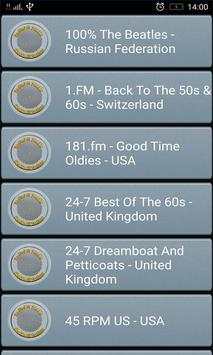 RadioFM 50s 60s screenshot 1