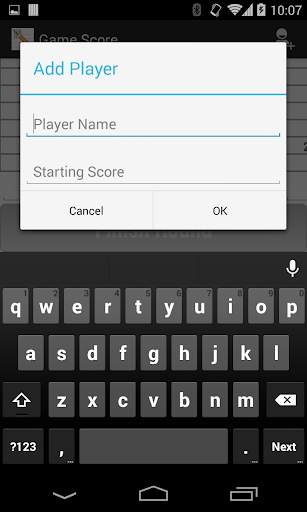 Game Score screenshot 2
