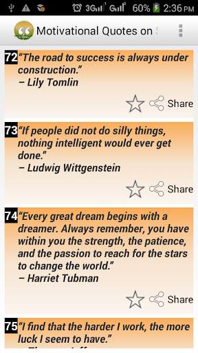 Motivational Quotes on Success screenshot 2