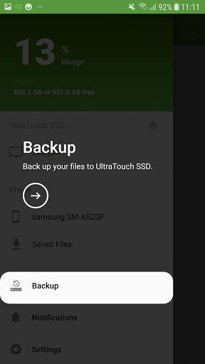 Seagate SSD Touch screenshot 3
