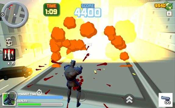 bIack Panther : Crime City Hero स्क्रीनशॉट 2
