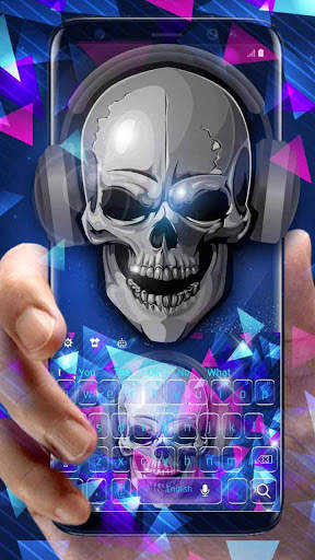 Music Dj Skull Keyboard screenshot 2