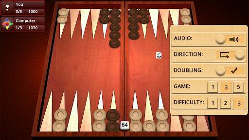 Backgammon Mighty screenshot 3