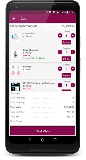 Online Shopping from Nearby Shops screenshot 3