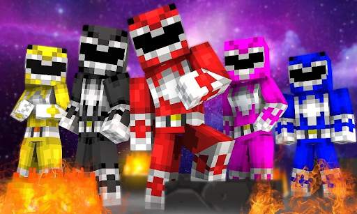 Addon Power Rangers for Minecraft PE screenshot 2