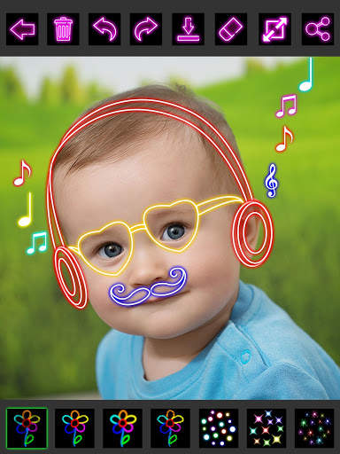 Glow Draw Photo Editor screenshot 6