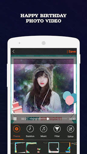Happy Birthday Photo Video screenshot 8