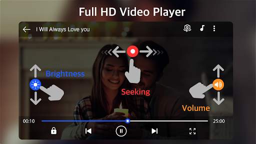 Full HD Video Player screenshot 1