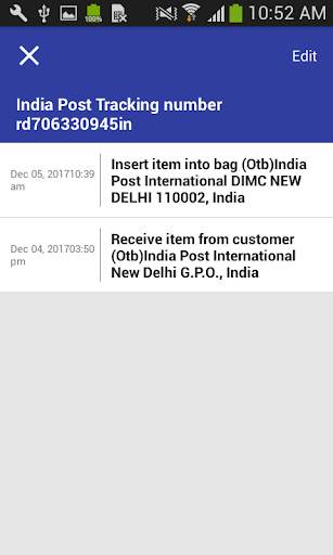 Tracking Tool For India Post screenshot 4