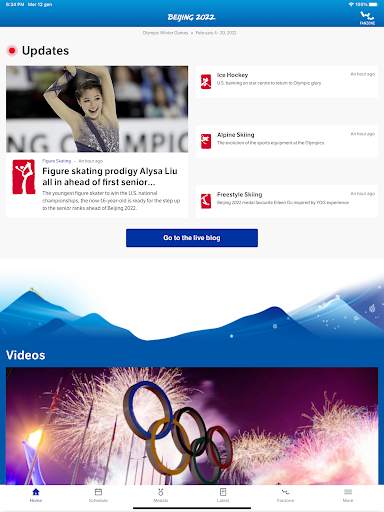 Olympics screenshot 2
