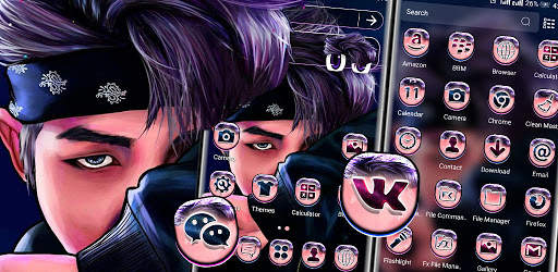 Fantasy Boy Launcher Theme screenshot 6