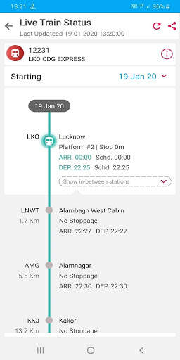 Live Train Status,Train Enquiry, Seat &PNR Status screenshot 1