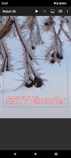SSTV Encoder 1 تصوير الشاشة