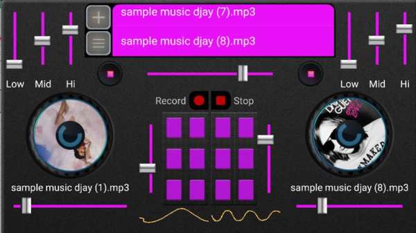 DJ Neon - Free DJ Player Mixer screenshot 2