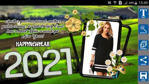 New Year Photo Frames screenshot 3
