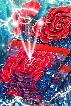 Red Flower Keyboard screenshot 1