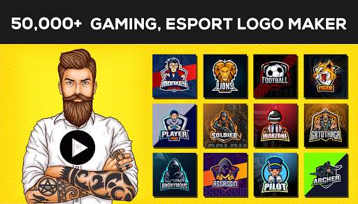 Logo Maker Esport Gaming Logo Maker Video Creator screenshot 1