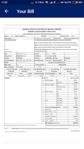 KSEB Bill Calculator | Viewer screenshot 5