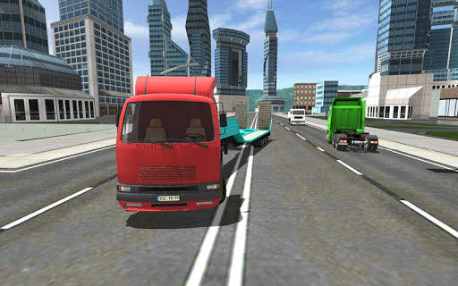 Euro Truck Driving Sim 2018 3D screenshot 5