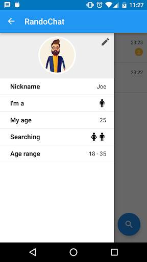 RandoChat - Chat roulette скриншот 1