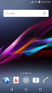 Wave Z1 Launcher Theme screenshot 1