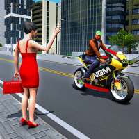 Pickup Bike Driving 3D Games logo