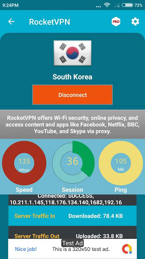 Rocket vpn screenshot 8