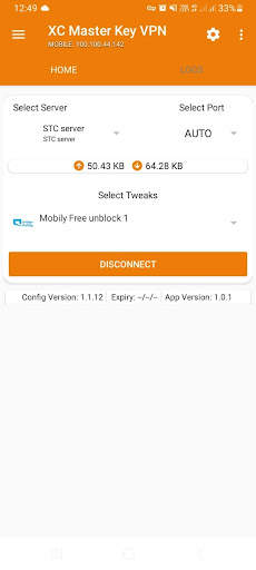 XC MASTER KEY VPN screenshot 1