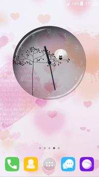 Transparent Simple Clock 4 تصوير الشاشة