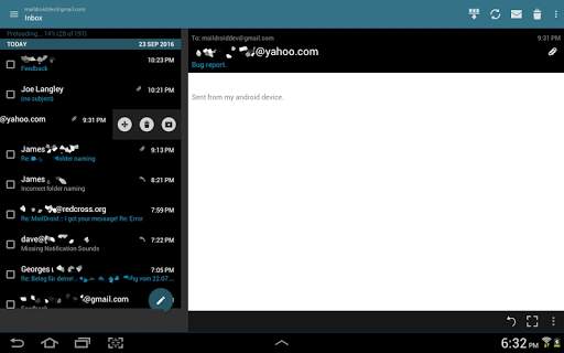 MailDroid - Email Application screenshot 15