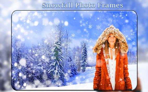 Snowfall Photo Frames screenshot 4
