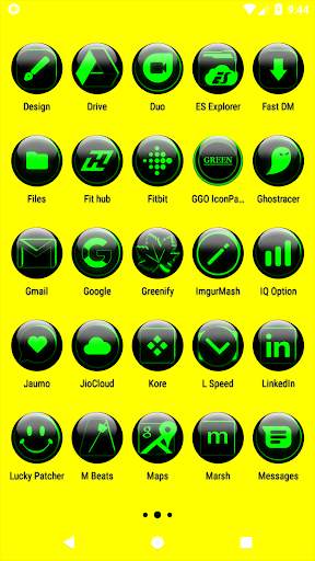 Green Glass Orb Icon Pack screenshot 3