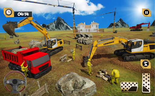 Heavy Excavator Construction Crane Simulator 2019 screenshot 3