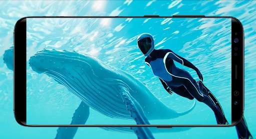 Beyond Blue Wallpapers 3 تصوير الشاشة