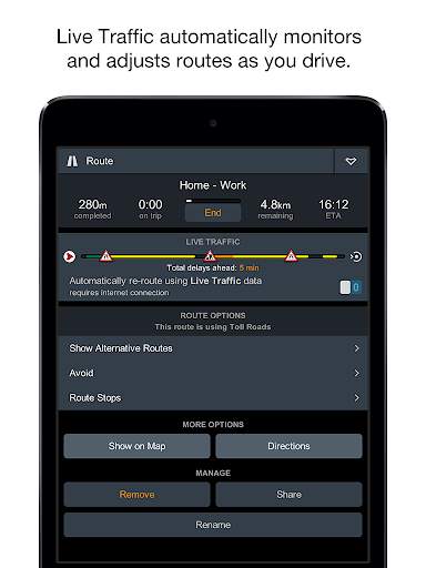 Genius Maps Car GPS Navigation स्क्रीनशॉट 9